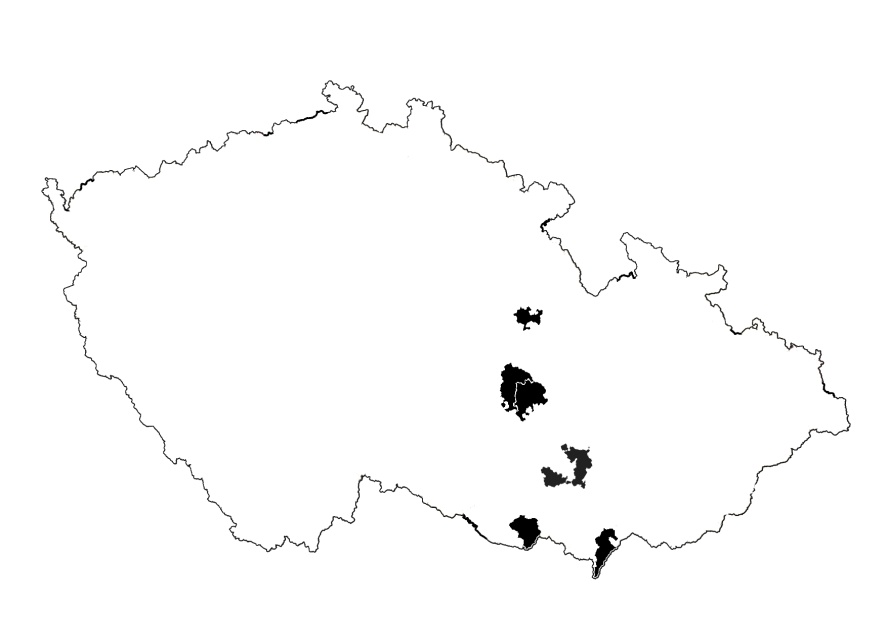 Lokalizace modelových regionů